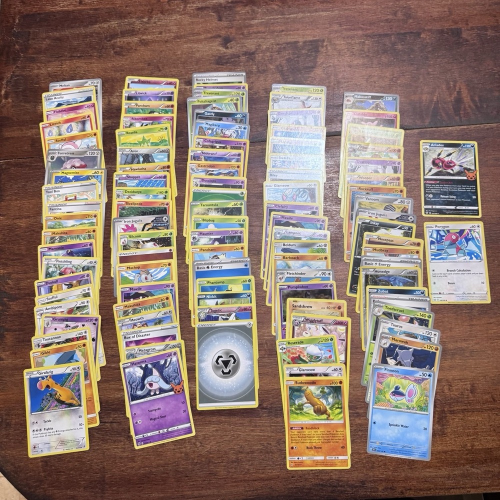 Lot Of Random Pokemon Cards.  102 Cards Mixed‎ Lot - Picture 8 of 8